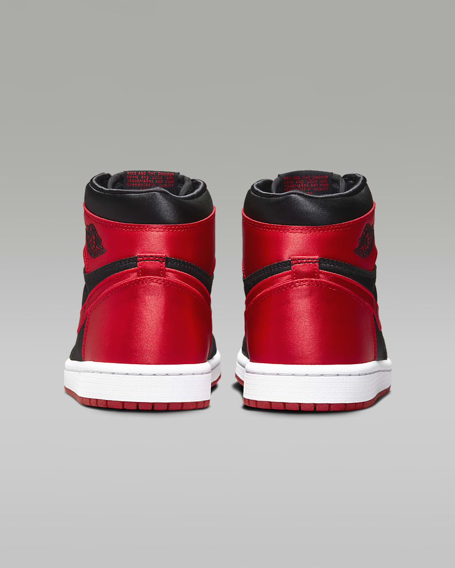 Satin red 1s sales